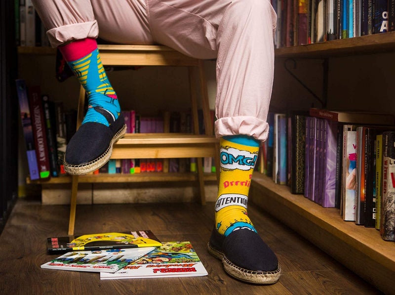 TODO جوارب رائعة للرجال والنساء - جوارب مضحكة ومجنونة - هدايا مبتكرة ممتعة (كوميديا، 43) - Image 3